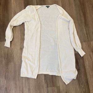 Wild Fable Ivory Long Cardigan